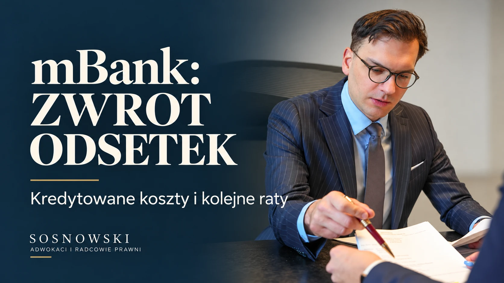 mBank: zwrot odsetek od kredytowanych kosztów — kancelaria Sosnowski