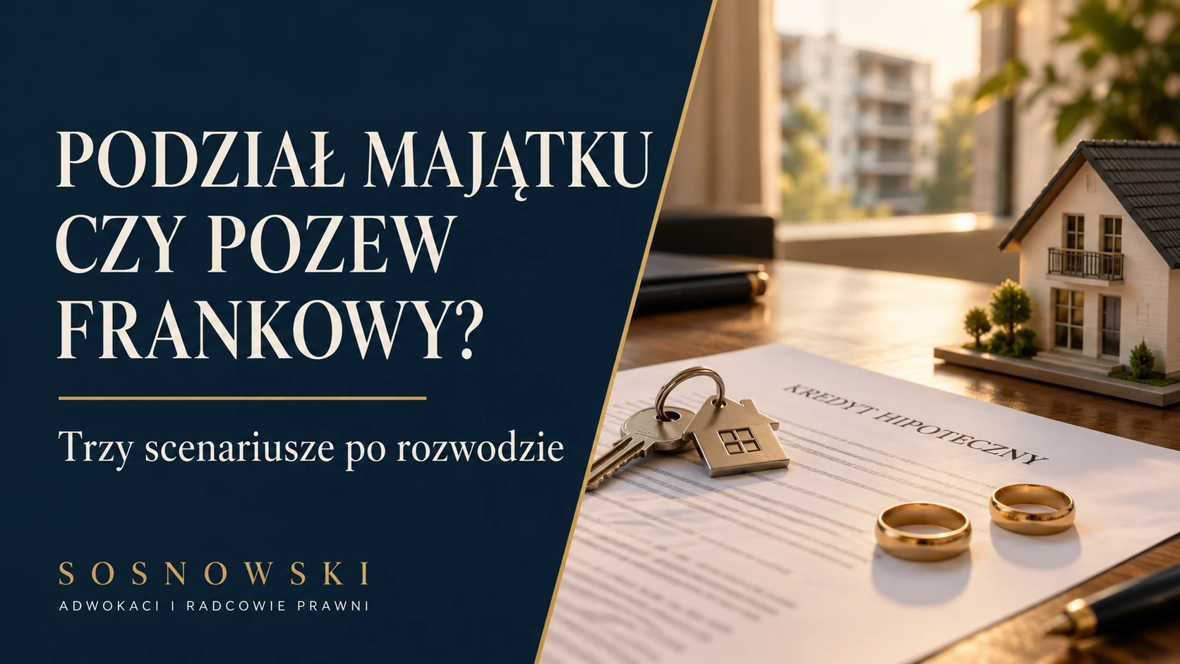 Podział majątku czy pozew frankowy? Trzy scenariusze po rozwodzie