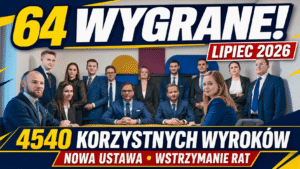 Historyczna grafika raportu kancelarii za lipiec 2026